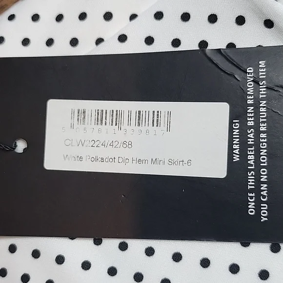 PrettyLittleThing Polka Dot Skirt - Picture 6 of 6